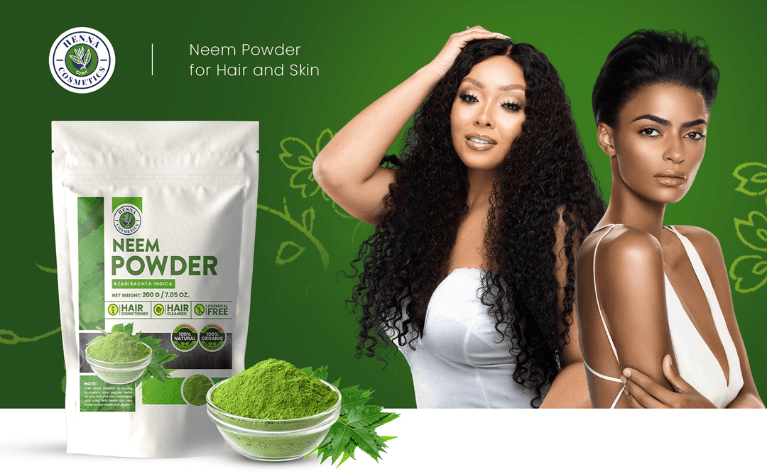 Neem Leaf Powder: 2 AMAZING Ways To Use Our Natural, Organic Neem Powder For Beautiful Skin & Hair - Henna Cosmetics