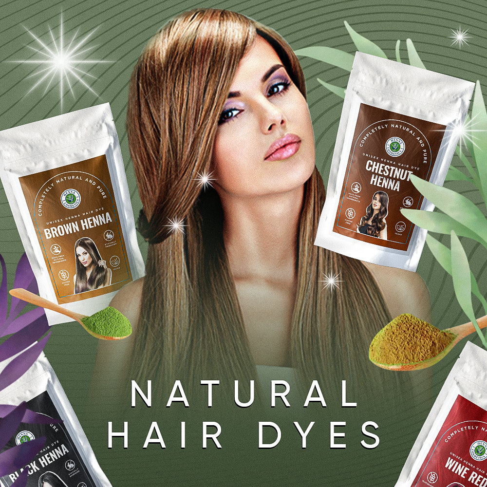 henna hair dye collection