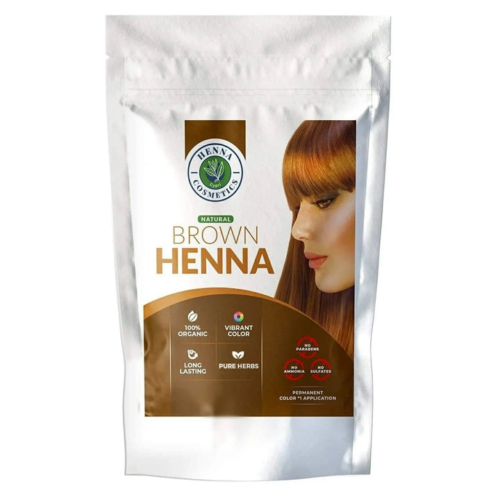 Black, Brown, Burgundy & Chestnut Henna Hair Dye  Mix | 50 Grams (1.7 oz.) | 100% Natural Hair Coloring - Henna Cosmetics