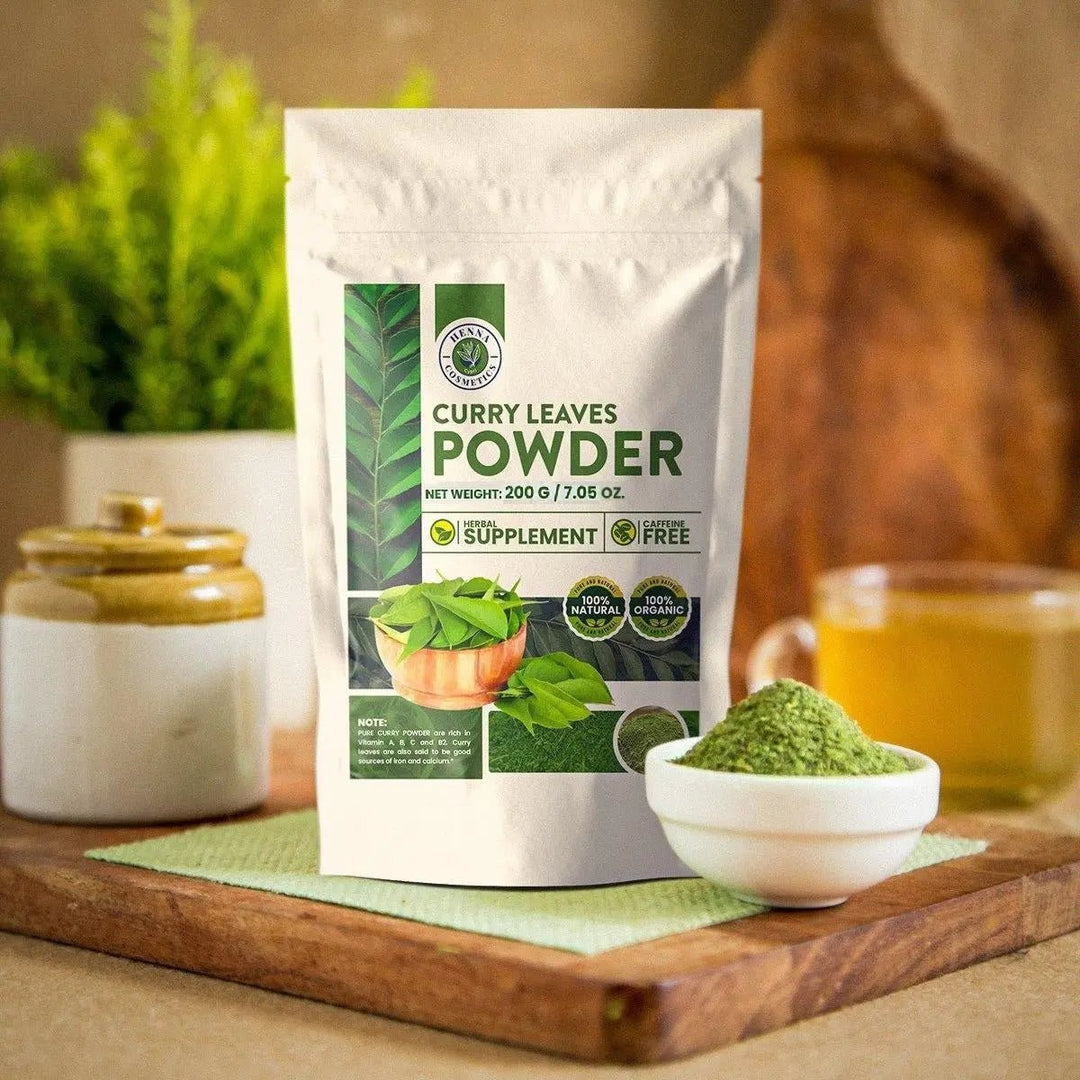 Curry Leaves Powder 200 Grams for Hair Conditioning