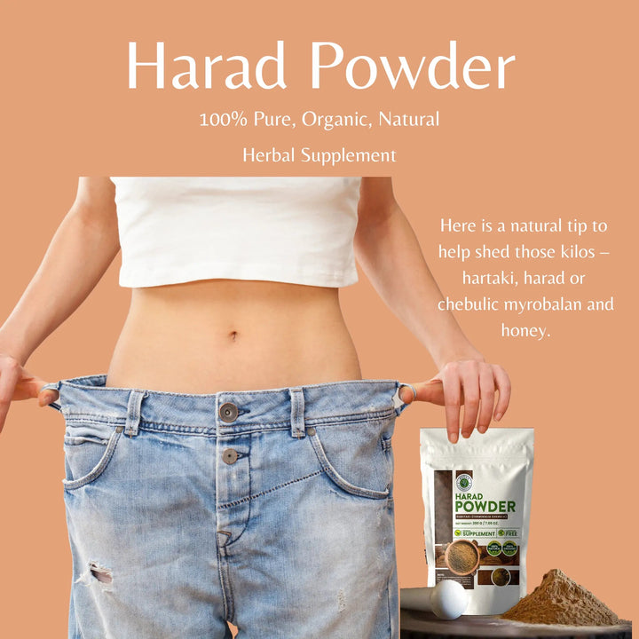 Harad Powder 200 Grams (7.05 oz.) Herbal Supplement - Henna Cosmetics