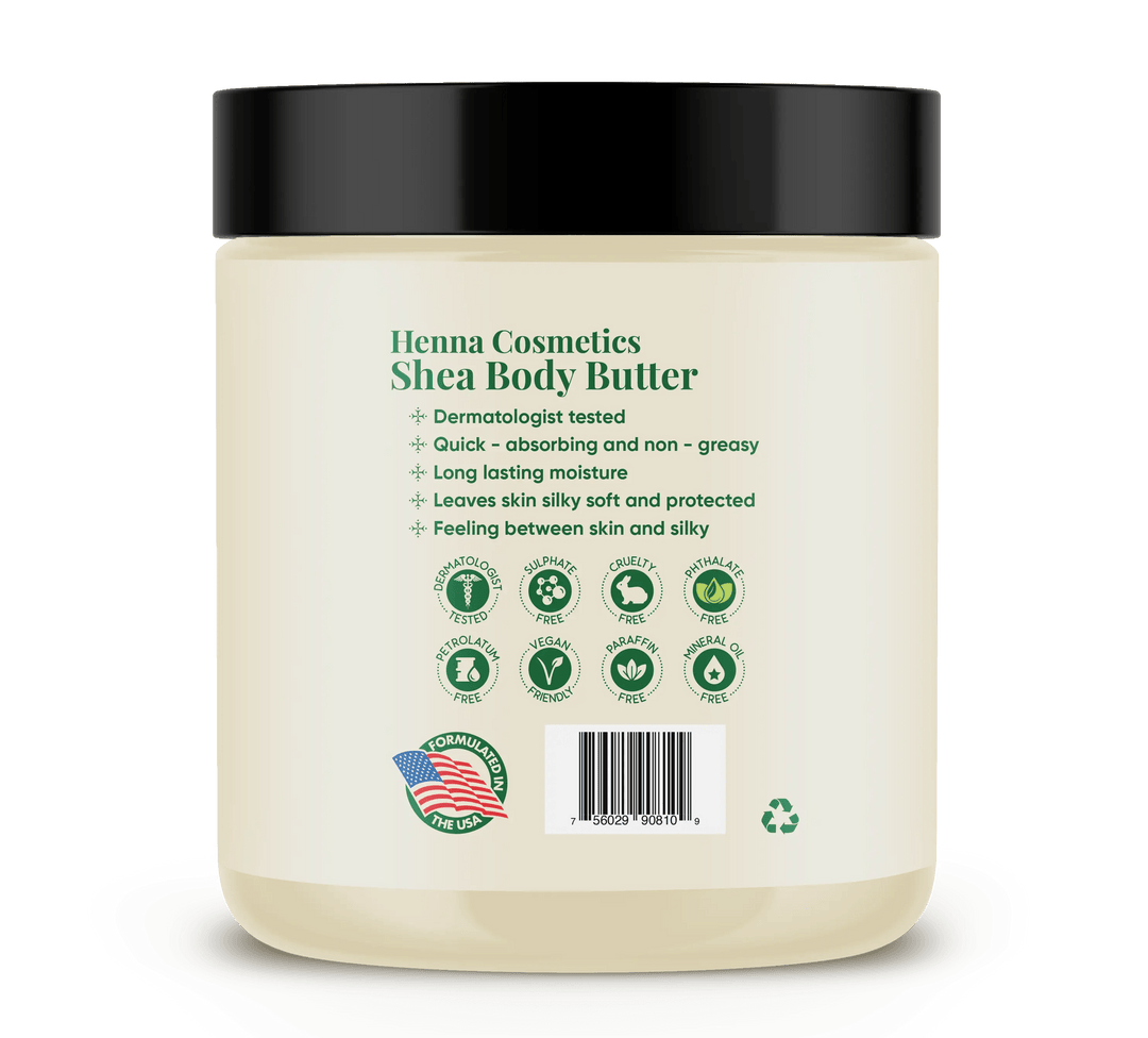 Hydrating Whipped Body Butter Cream, 8oz, Hydrating Moisturizer for  Skin Nourishing Essential Body Care (5 Fragrances) - Henna Cosmetics Cypri®