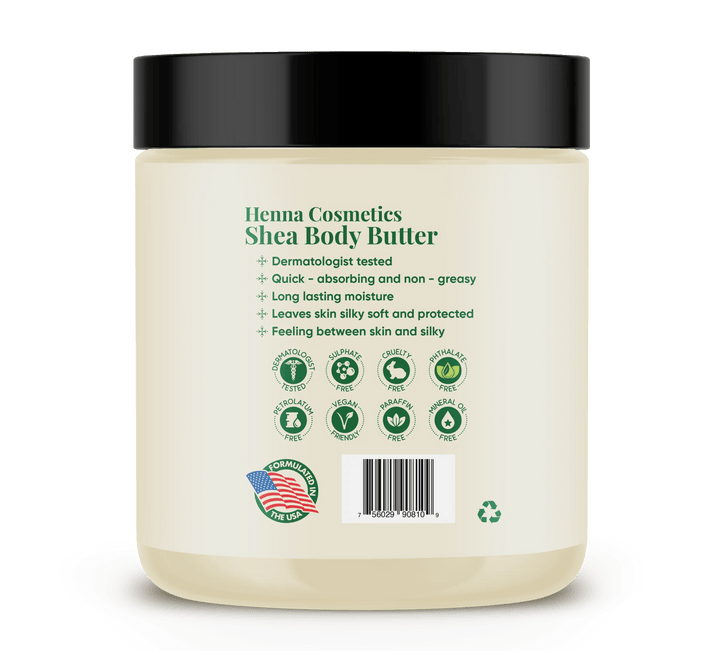 Hydrating Whipped Body Butter Cream, 8oz, Hydrating Moisturizer for  Skin Nourishing Essential Body Care (5 Fragrances) - Henna Cosmetics Cypri®